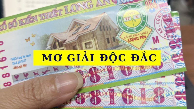 Nằm mơ thấy trúng số đánh con gì - Mơ giải độc đắc